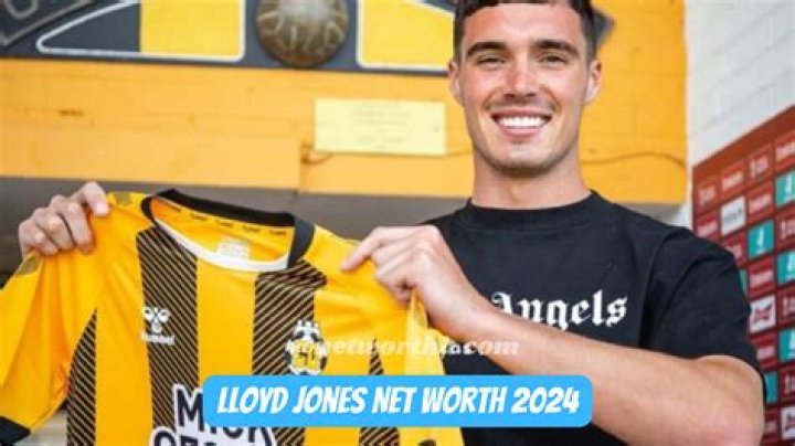 Lloyd Jones Net Worth 2024: A Deep Dive Into His Financial Success